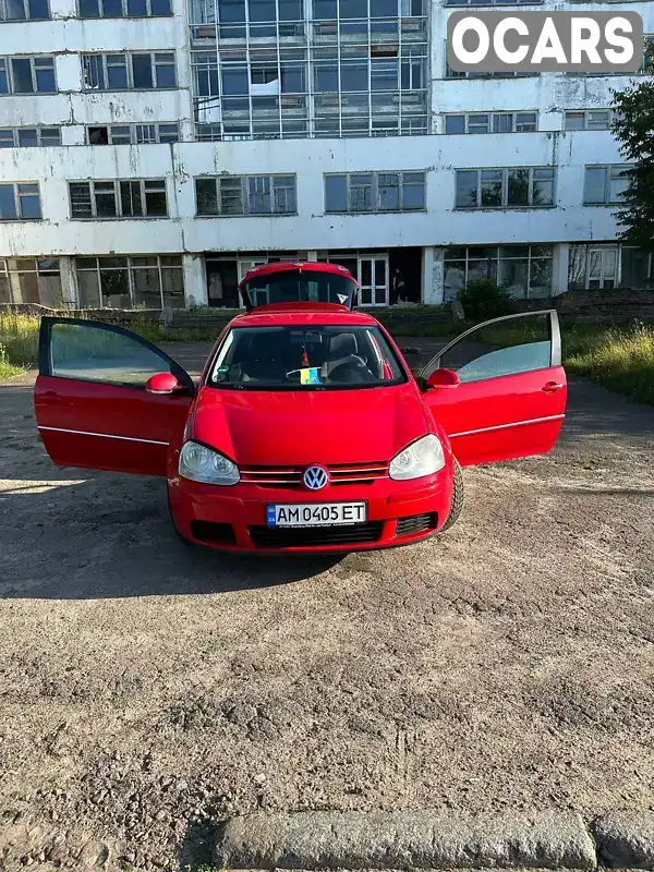 Хетчбек Volkswagen Golf 2004 1.39 л. Ручна / Механіка обл. Житомирська, Бердичів - Фото 1/16