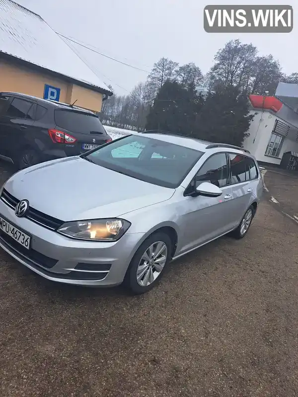 Універсал Volkswagen Golf 2014 1.6 л. Ручна / Механіка обл. Хмельницька, Дунаївці - Фото 1/13