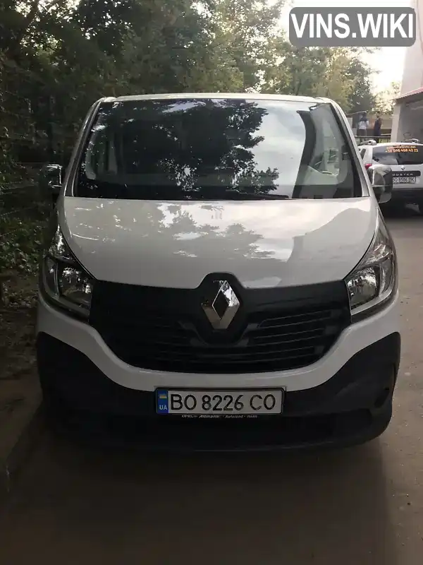 Мінівен Renault Trafic 2016 1.6 л. Ручна / Механіка обл. Тернопільська, Тернопіль - Фото 1/6