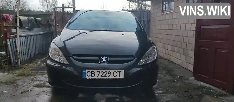 Хэтчбек Peugeot 307 2003 2 л. Ручная / Механика обл. Черниговская, Чернигов - Фото 1/21