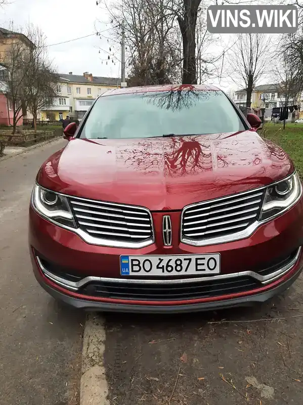 Позашляховик / Кросовер Lincoln MKX 2017 2.69 л. Автомат обл. Львівська, Львів - Фото 1/7