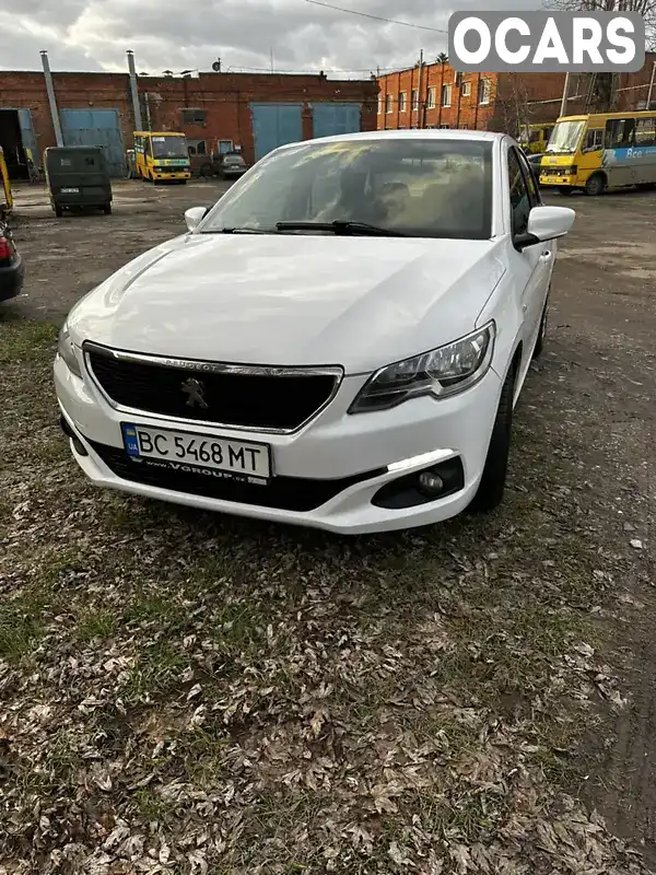 Седан Peugeot 301 2019 1.5 л. Ручна / Механіка обл. Львівська, Львів - Фото 1/21