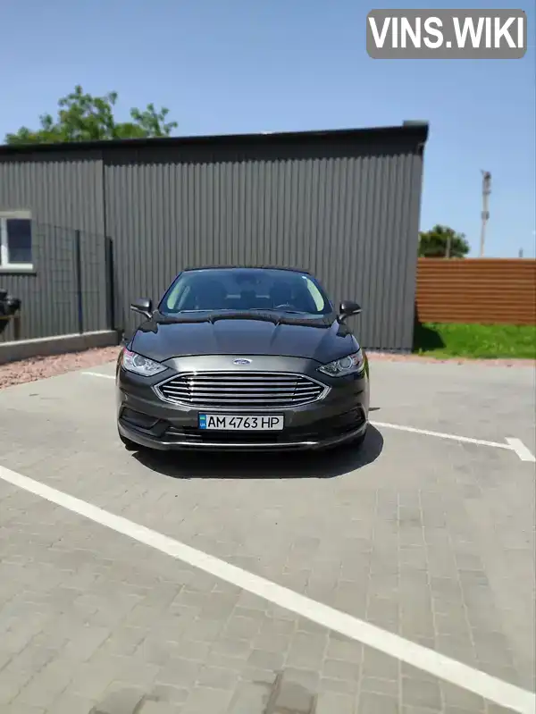 Седан Ford Fusion 2017 2.49 л. Автомат обл. Житомирська, Житомир - Фото 1/8