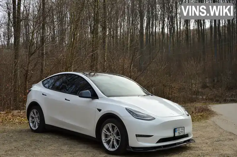 Внедорожник / Кроссовер Tesla Model Y 2021 null_content л. Автомат обл. Черновицкая, Черновцы - Фото 1/21