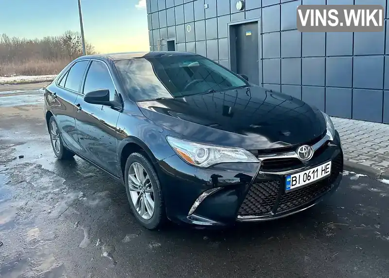 Седан Toyota Camry 2017 2.49 л. Автомат обл. Полтавська, Лохвиця - Фото 1/17