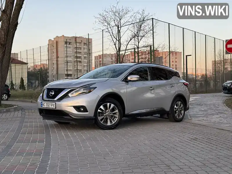 Позашляховик / Кросовер Nissan Murano 2017 3.5 л. Варіатор обл. Львівська, Львів - Фото 1/21