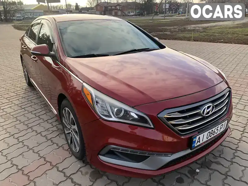 Седан Hyundai Sonata 2015 2.36 л. Автомат обл. Київська, Київ - Фото 1/21