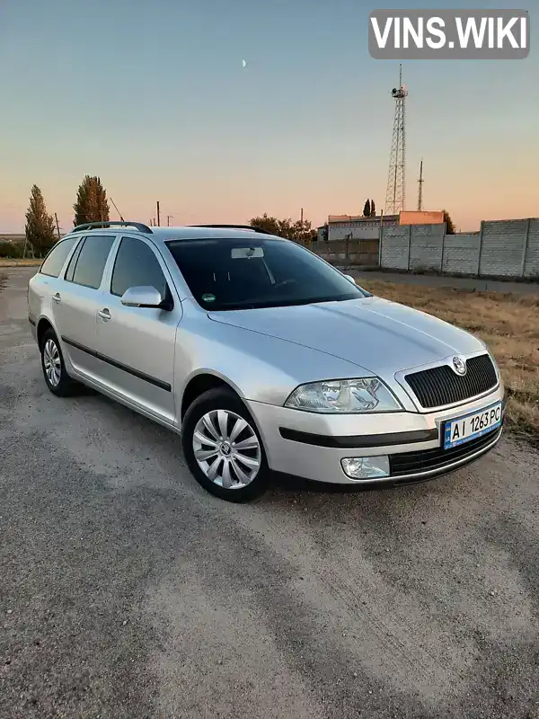 Універсал Skoda Octavia 2007 1.9 л. Ручна / Механіка обл. Запорізька, Запоріжжя - Фото 1/14