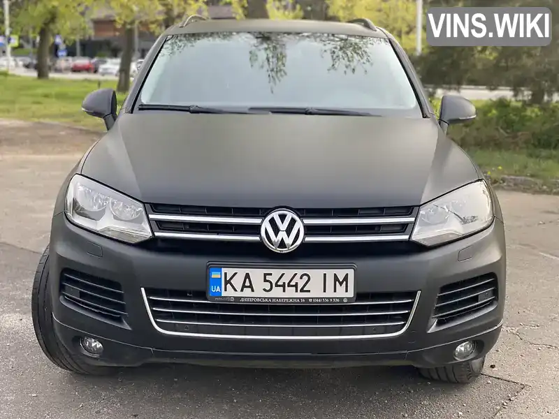 Позашляховик / Кросовер Volkswagen Touareg 2012 2.97 л. Автомат обл. Київська, Київ - Фото 1/21