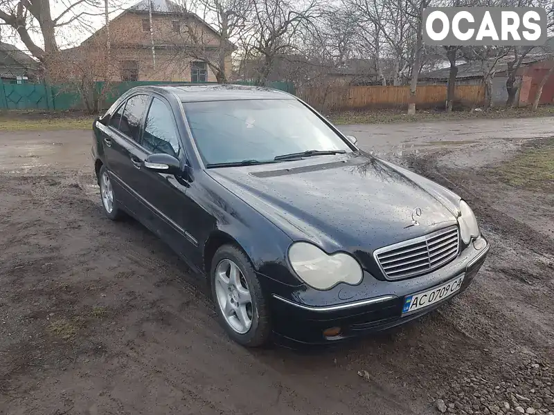 Седан Mercedes-Benz C-Class 2002 2 л. Автомат обл. Хмельницька, Летичів - Фото 1/20