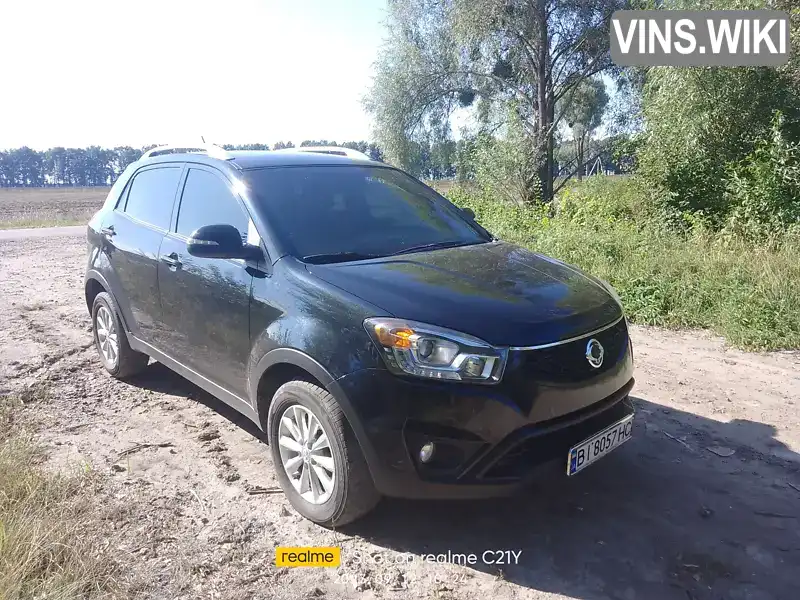 Позашляховик / Кросовер SsangYong Korando 2014 2 л. Ручна / Механіка обл. Полтавська, Гадяч - Фото 1/21