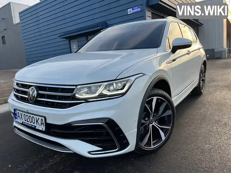 Позашляховик / Кросовер Volkswagen Tiguan 2021 1.98 л. Автомат обл. Харківська, Харків - Фото 1/21