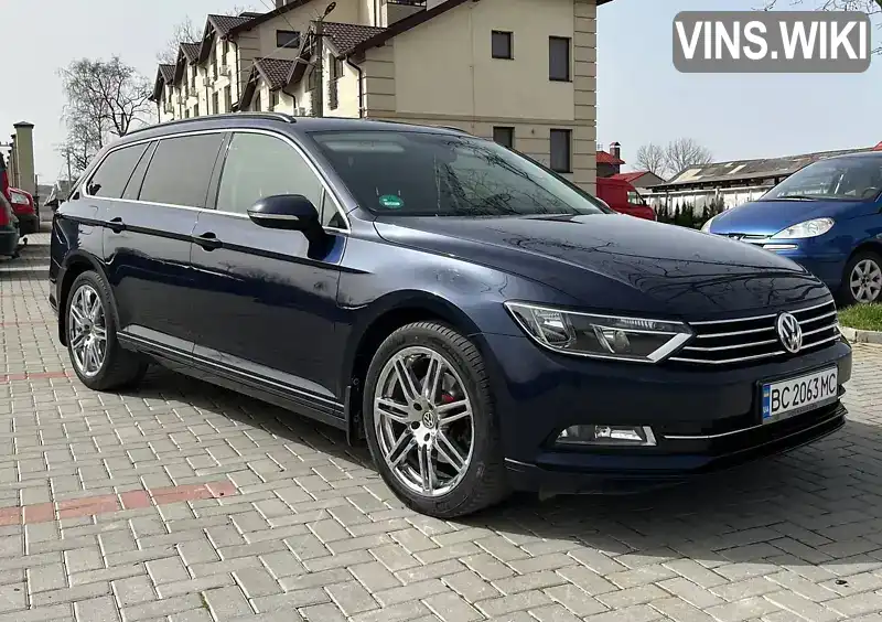 WVWZZZ3CZHE090794 Volkswagen Passat 2016 Универсал 2 л. Фото 1