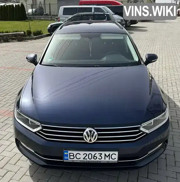 WVWZZZ3CZHE090794 Volkswagen Passat 2016 Универсал 2 л. Фото 2