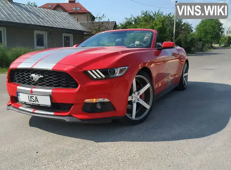 Кабриолет Ford Mustang 2016 2.26 л. Автомат обл. Львовская, Львов - Фото 1/21