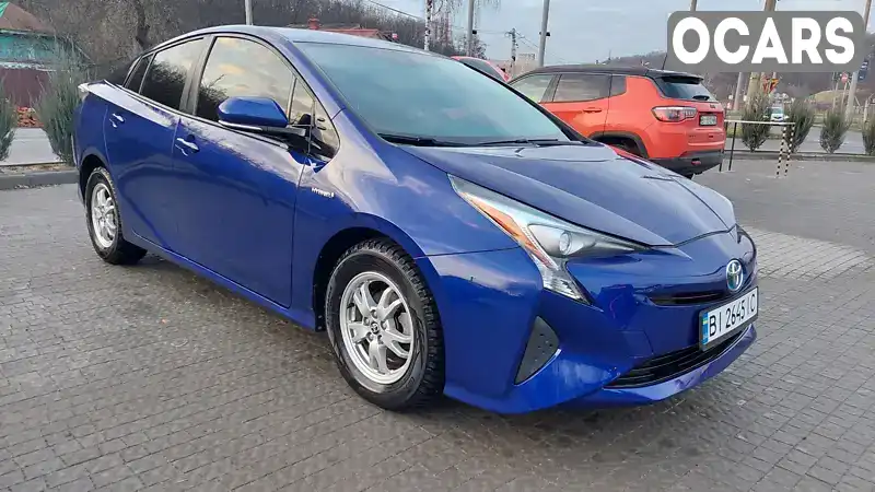 Хетчбек Toyota Prius 2016 1.8 л. Автомат обл. Полтавська, Полтава - Фото 1/21