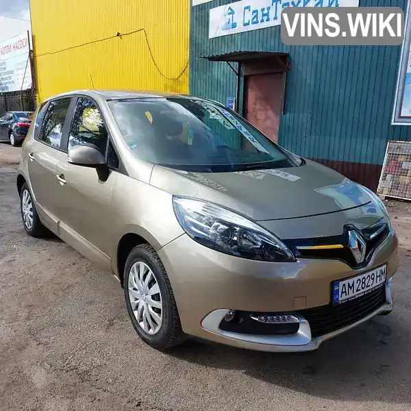 Мінівен Renault Scenic 2014 1.2 л. Ручна / Механіка обл. Житомирська, Житомир - Фото 1/21