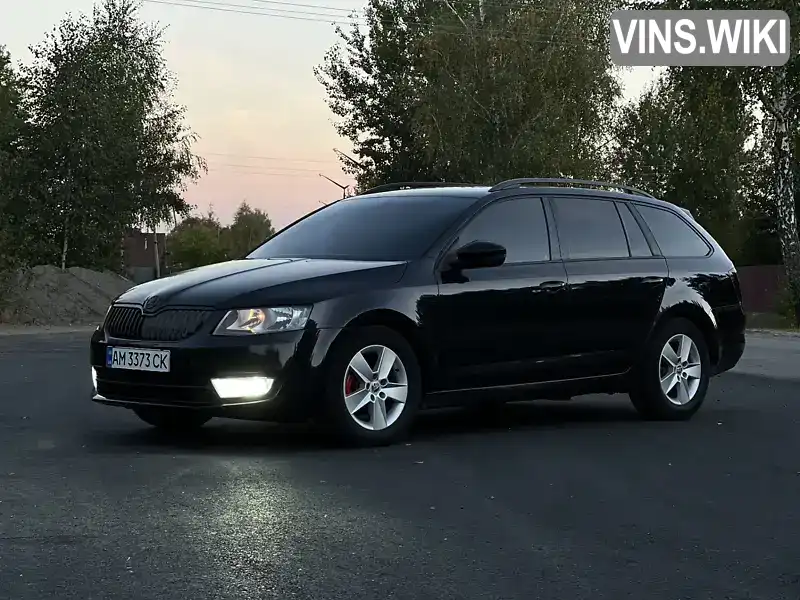 Універсал Skoda Octavia 2014 1.6 л. Ручна / Механіка обл. Житомирська, Ємільчине - Фото 1/21