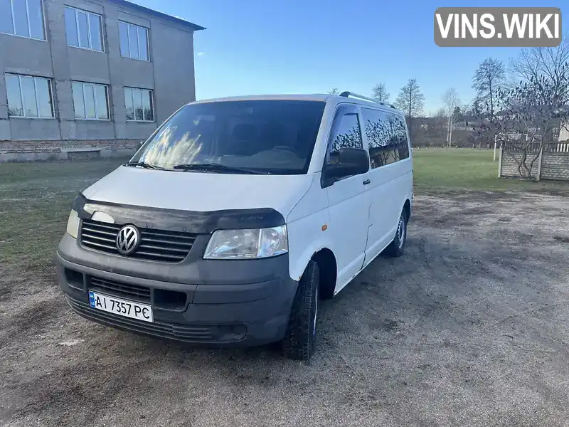 Мінівен Volkswagen Transporter 2006 1.9 л. Ручна / Механіка обл. Київська, Богуслав - Фото 1/17