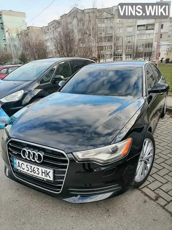 Седан Audi A6 2013 2 л. Автомат обл. Волинська, Луцьк - Фото 1/21