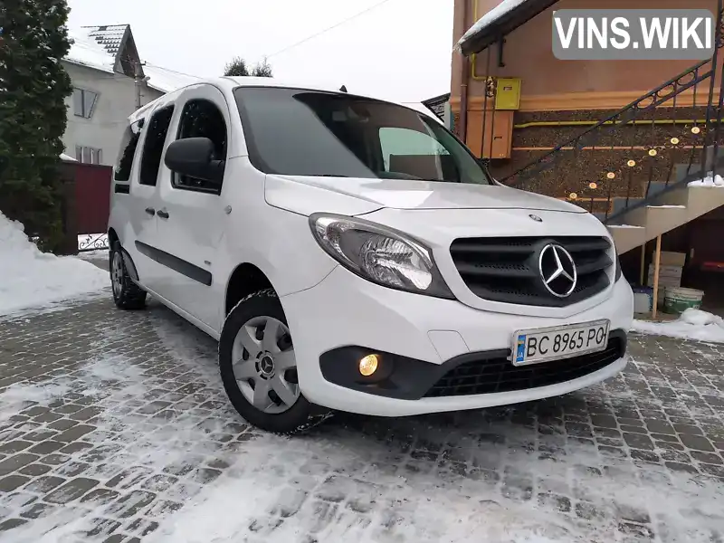 Мінівен Mercedes-Benz Citan 2012 1.5 л. Ручна / Механіка обл. Львівська, Яворів - Фото 1/11