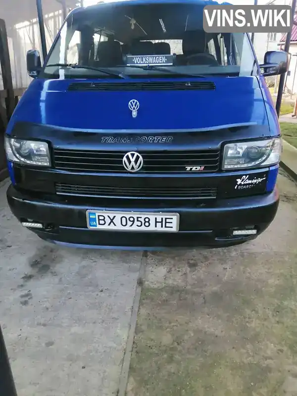 Мінівен Volkswagen Transporter 1998 2.5 л. Ручна / Механіка обл. Івано-Франківська, Івано-Франківськ - Фото 1/12