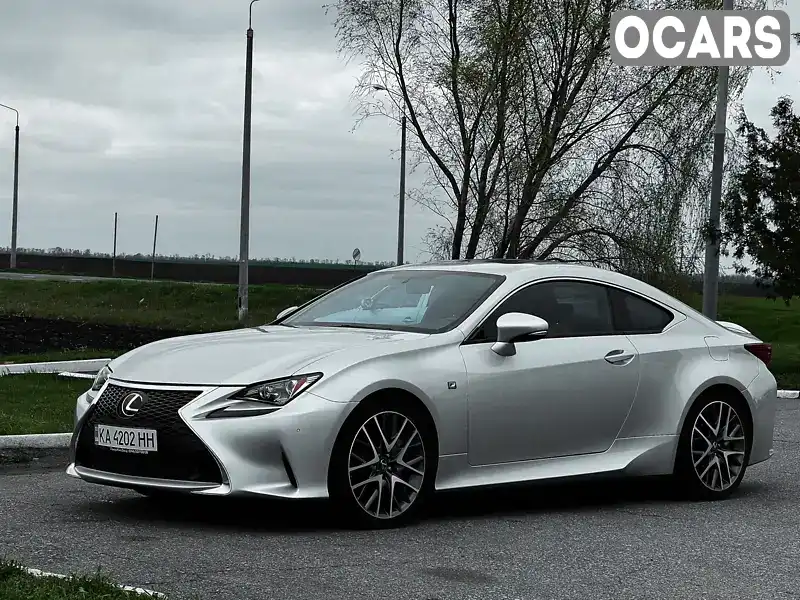 Купе Lexus RC 2016 2 л. Автомат обл. Киевская, Киев - Фото 1/13