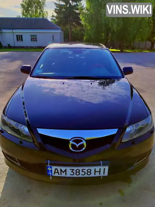 Ліфтбек Mazda 6 2005 2.3 л. Ручна / Механіка обл. Житомирська, Звягель - Фото 1/19