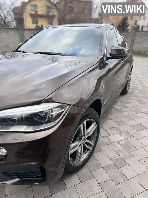 Внедорожник / Кроссовер BMW X6 2015 2.99 л. Автомат обл. Львовская, Львов - Фото 1/9