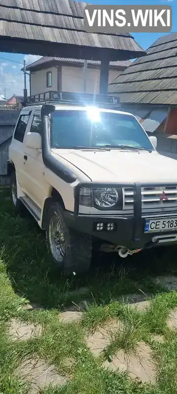 Позашляховик / Кросовер Mitsubishi Pajero 1992 3 л. Ручна / Механіка обл. Чернівецька, Чернівці - Фото 1/15