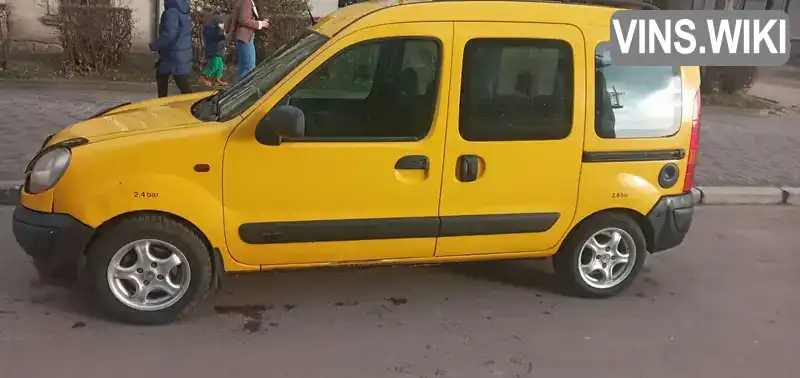 Мінівен Renault Kangoo 2003 1.46 л. Ручна / Механіка обл. Івано-Франківська, Калуш - Фото 1/13