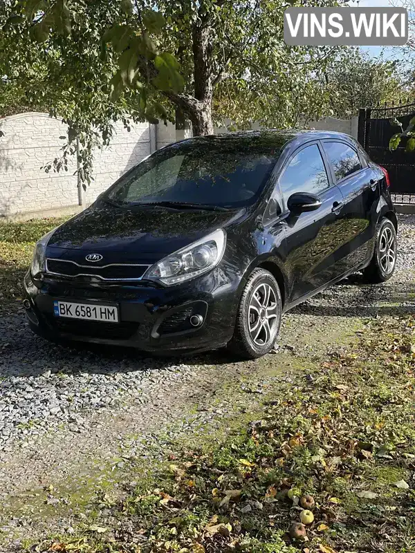 Хетчбек Kia Rio 2012 1.12 л. Ручна / Механіка обл. Рівненська, Рівне - Фото 1/21