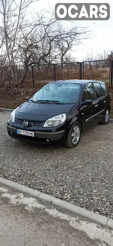 Мінівен Renault Megane Scenic 2004 1.6 л. Ручна / Механіка обл. Хмельницька, Кам'янець-Подільський - Фото 1/12