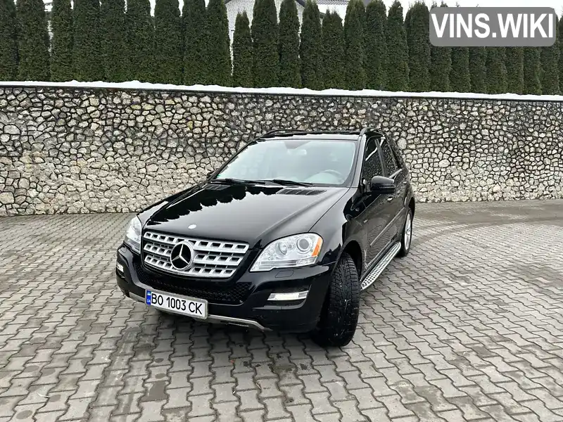 Внедорожник / Кроссовер Mercedes-Benz M-Class 2011 2.99 л. Автомат обл. Тернопольская, Тернополь - Фото 1/18