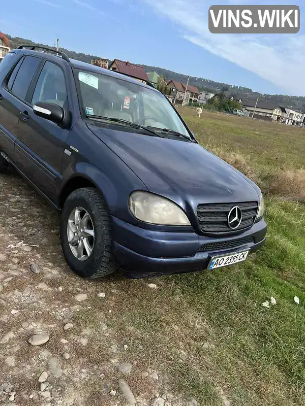 Внедорожник / Кроссовер Mercedes-Benz M-Class 2001 2.7 л. Автомат обл. Закарпатская, Тячев - Фото 1/16