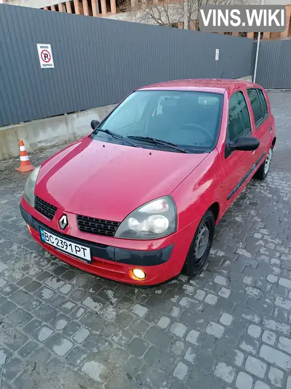 Хэтчбек Renault Clio 2002 1.2 л. Ручная / Механика обл. Львовская, Львов - Фото 1/21