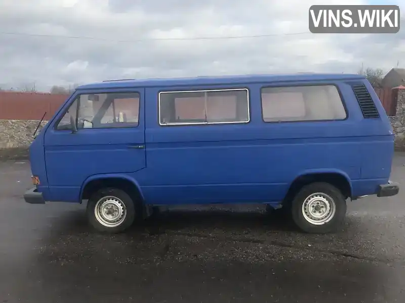 Минивэн Volkswagen Caravelle 1986 1.9 л. Ручная / Механика обл. Винницкая, Калиновка - Фото 1/21