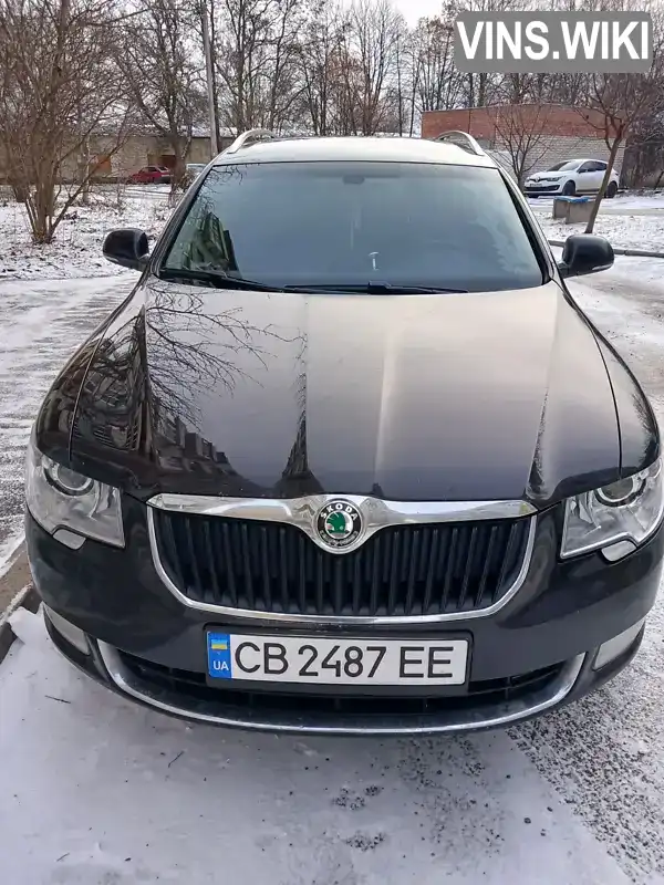 Универсал Skoda Superb 2013 2 л. Автомат обл. Черниговская, Чернигов - Фото 1/19