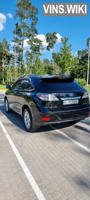 JTJBK11A902438470 Lexus RX 2011 Позашляховик / Кросовер 3.46 л. Фото 5