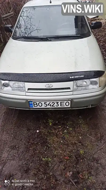 Седан ВАЗ / Lada 2110 2005 1.6 л. Ручна / Механіка обл. Тернопільська, Шумськ - Фото 1/12