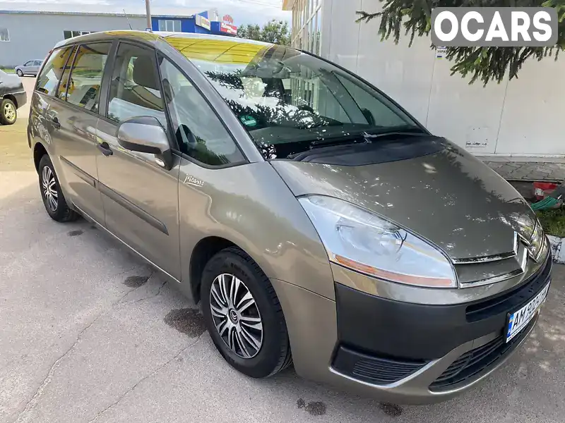 Мінівен Citroen C4 Picasso 2006 1.8 л. Ручна / Механіка обл. Житомирська, Житомир - Фото 1/17