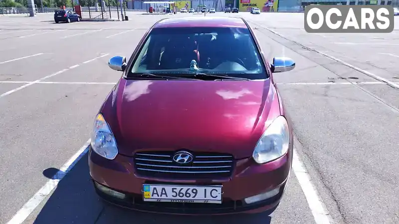 Седан Hyundai Accent 2008 1.6 л. Ручная / Механика обл. Киевская, Киев - Фото 1/20