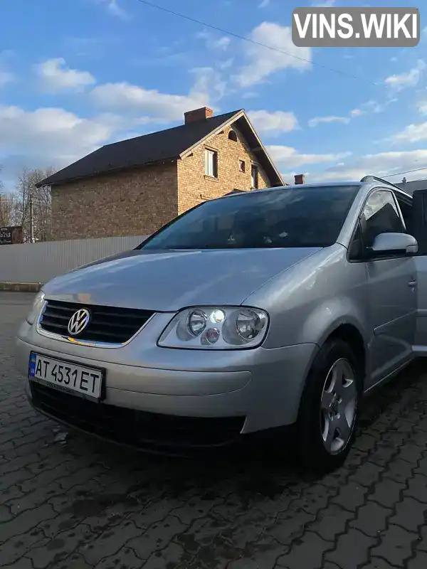 Мінівен Volkswagen Touran 2005 1.6 л. Ручна / Механіка обл. Івано-Франківська, Коломия - Фото 1/15