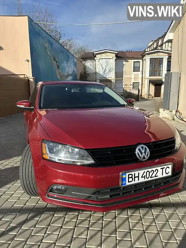 Седан Volkswagen Jetta 2017 1.8 л. Автомат обл. Одеська, Одеса - Фото 1/13