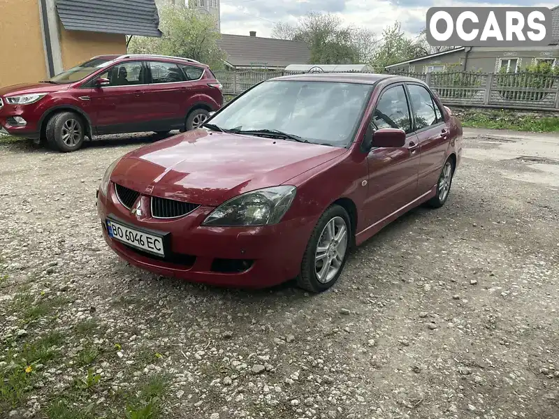 Седан Mitsubishi Lancer 2004 2 л. Ручна / Механіка обл. Тернопільська, Збараж - Фото 1/21