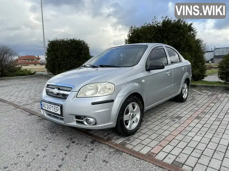 Седан Chevrolet Aveo 2005 1.4 л. Ручна / Механіка обл. Закарпатська, Тячів - Фото 1/12