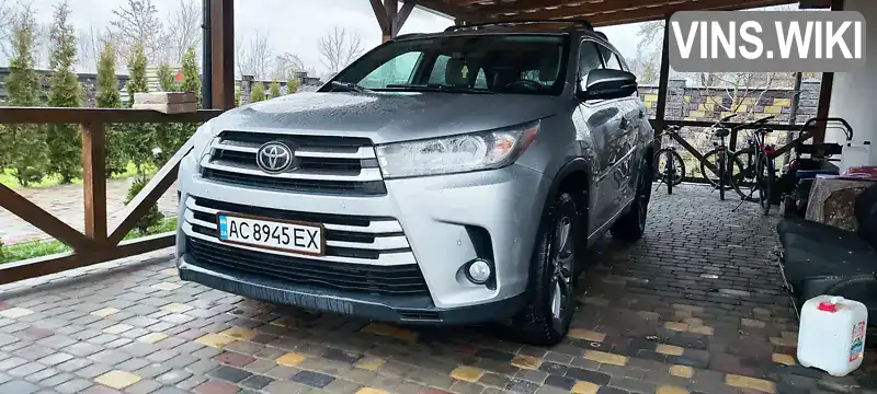 Позашляховик / Кросовер Toyota Highlander 2018 3.46 л. Автомат обл. Волинська, Луцьк - Фото 1/18