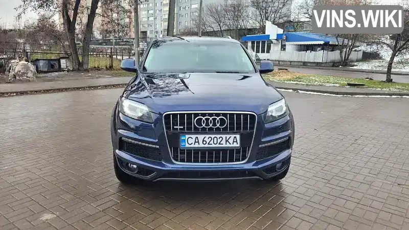 Позашляховик / Кросовер Audi Q7 2014 3 л. обл. Черкаська, Черкаси - Фото 1/21