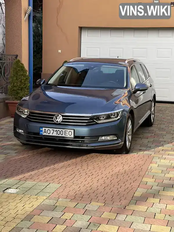 Універсал Volkswagen Passat 2018 1.97 л. Автомат обл. Закарпатська, Іршава - Фото 1/21