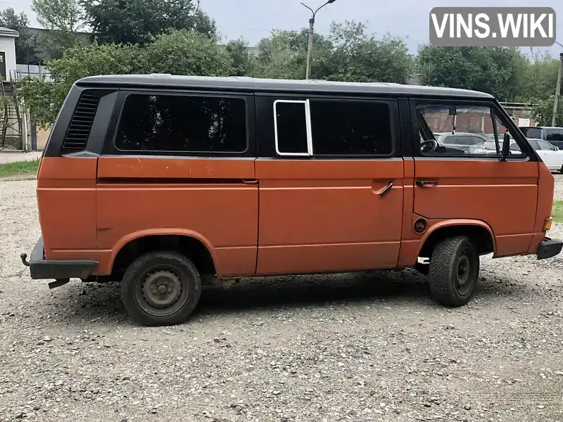 WV2ZZZ25ZLH028329 Volkswagen Transporter 1989 Мінівен 1.9 л. Фото 1